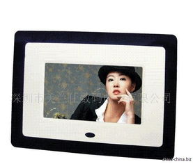 商務(wù)新寵 7寸數(shù)碼相框機(jī)——集電子相冊、廣告機(jī)與高端禮品于一體